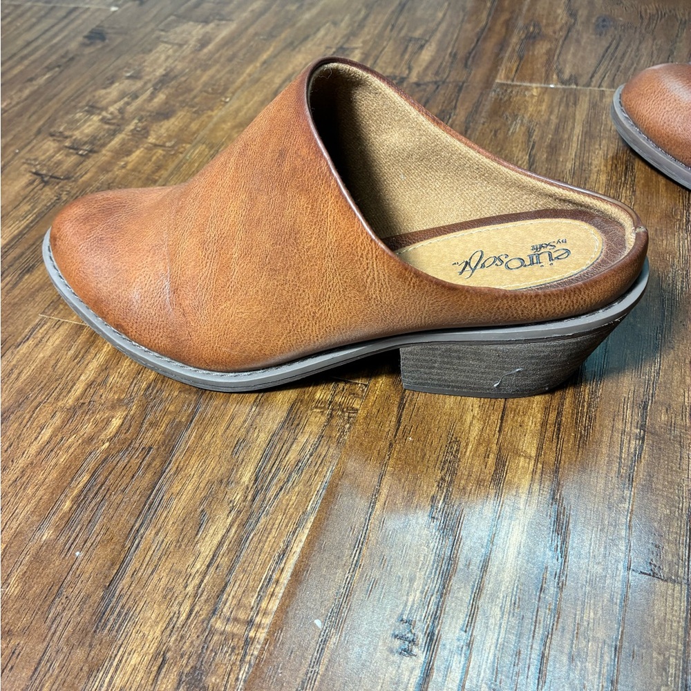 Sofft Womens Ameera Brown Mules Size 8 #SH12